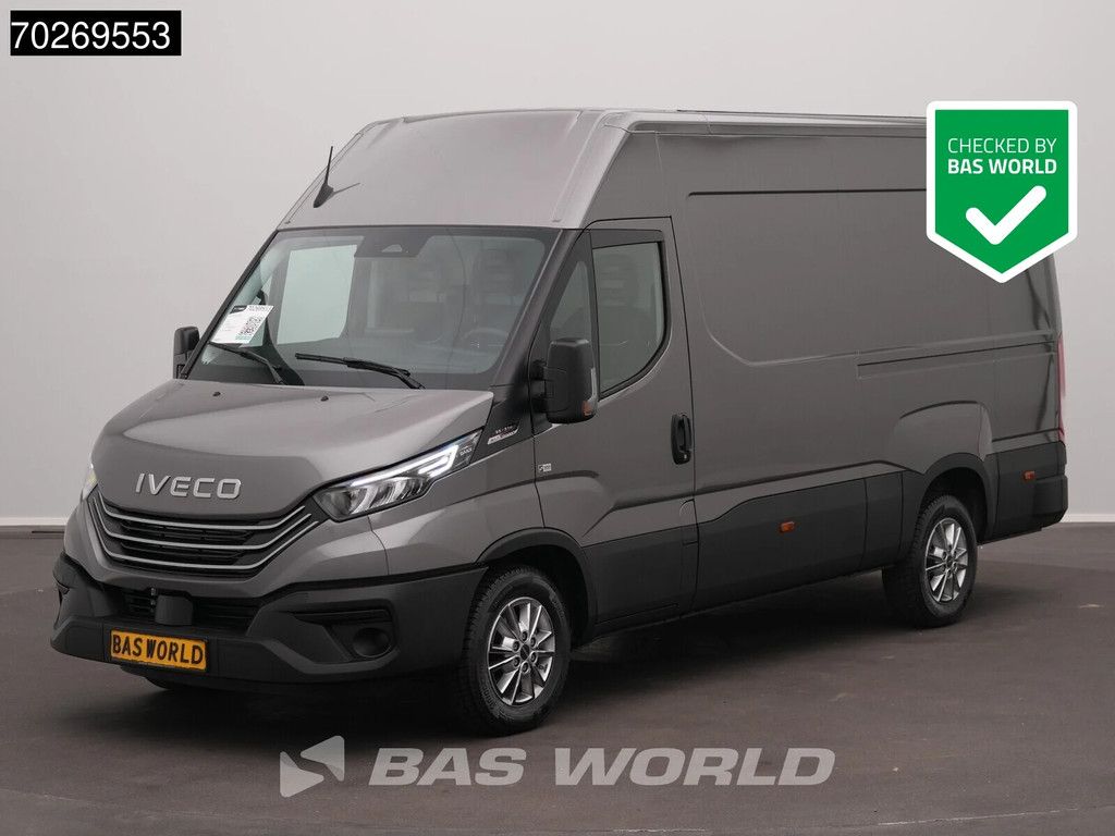 Iveco Daily 35S21 BPM VRIJ! 3.0L Automaat 210PK 3,5t Trekhaak ACC LED Airco Camera Parkeersensoren Tacho Euro6 L2 12m3 A/C Towbar
