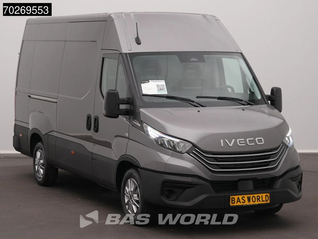 Iveco Daily 35S21 BPM VRIJ! 3.0L Automaat 210PK 3,5t Trekhaak ACC LED Airco Camera Parkeersensoren Tacho Euro6 L2 12m3 A/C Towbar