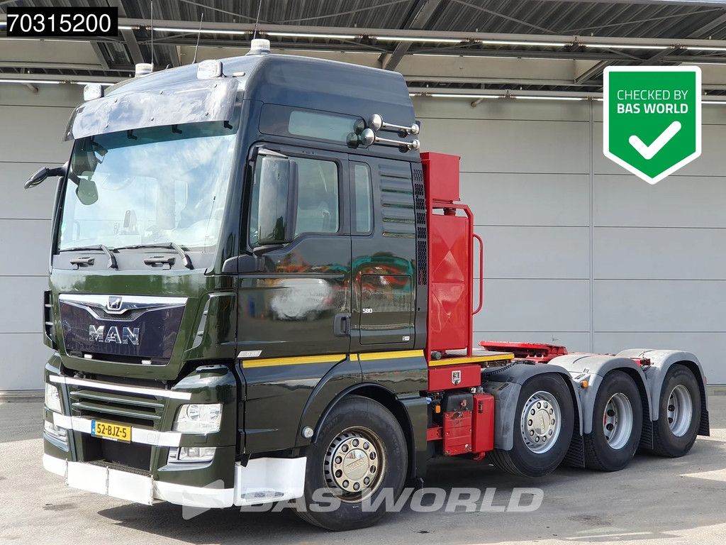MAN TGX TGX 42.580 8X4 150T! Retarder Hydraulic Lift+Lenkachse Xenon Navi Standklima