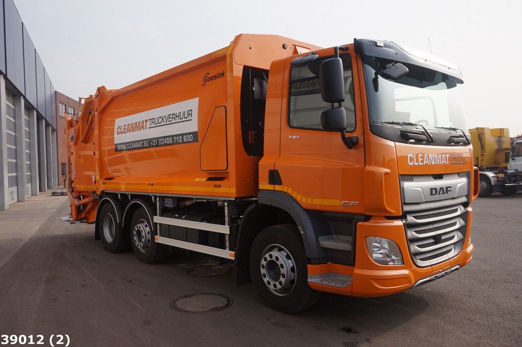 DAF FAG CF 340 Welvaarts weighing system