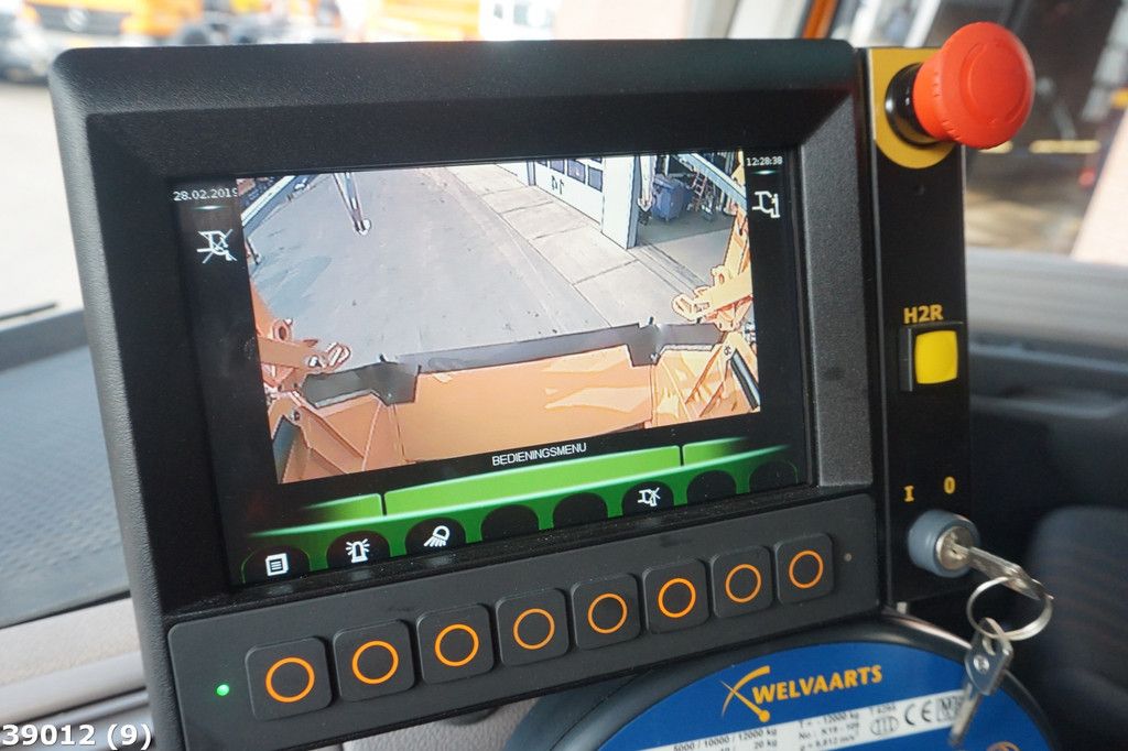 DAF FAG CF 340 Welvaarts weighing system