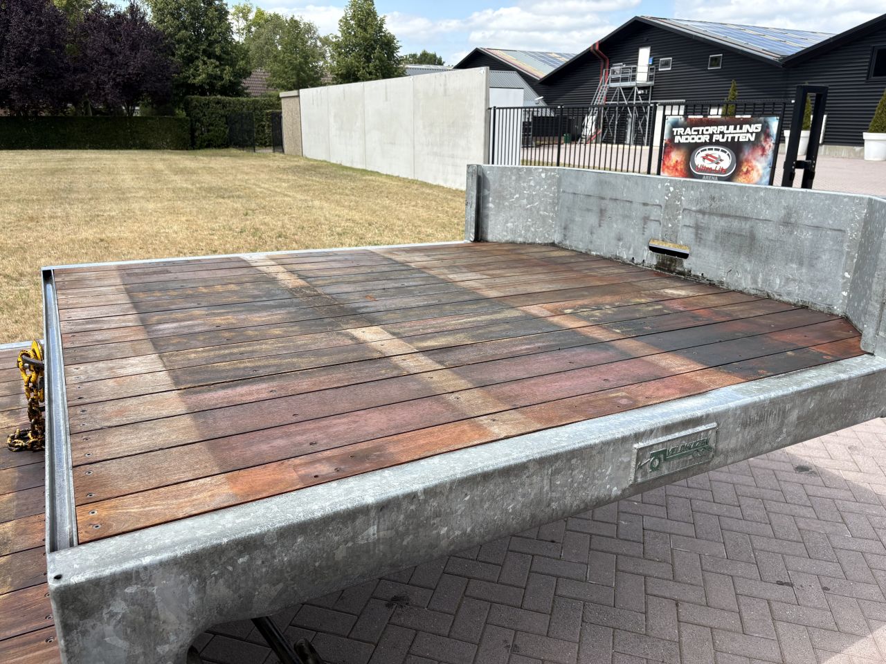 BE oplegger semi dieplader Veldhuizen 10 TON