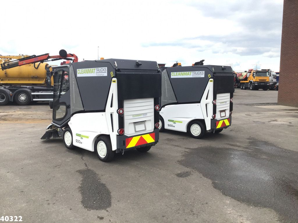 GREEN MACHINE 500 ZE PLUS Electric sweeper