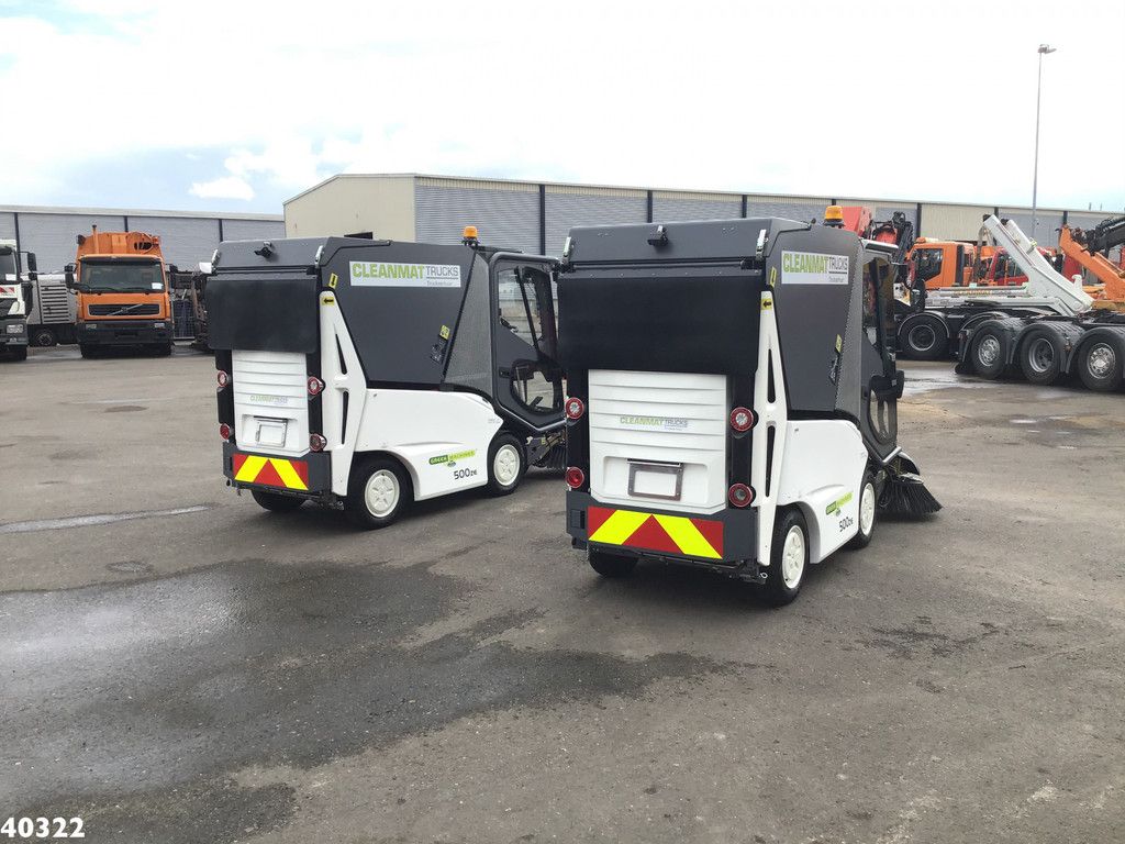 GREEN MACHINE 500 ZE PLUS Electric sweeper