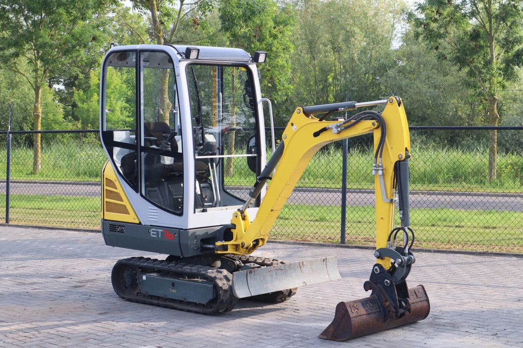WACKER NEUSON ET16 | 4 BUCKETS | ONLY 322 HR | DUTCH MACHINE