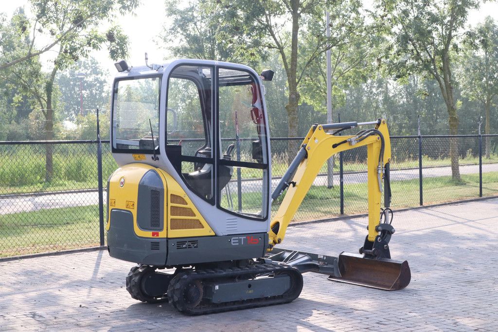 WACKER NEUSON ET16 | 4 BUCKETS | ONLY 322 HR | DUTCH MACHINE