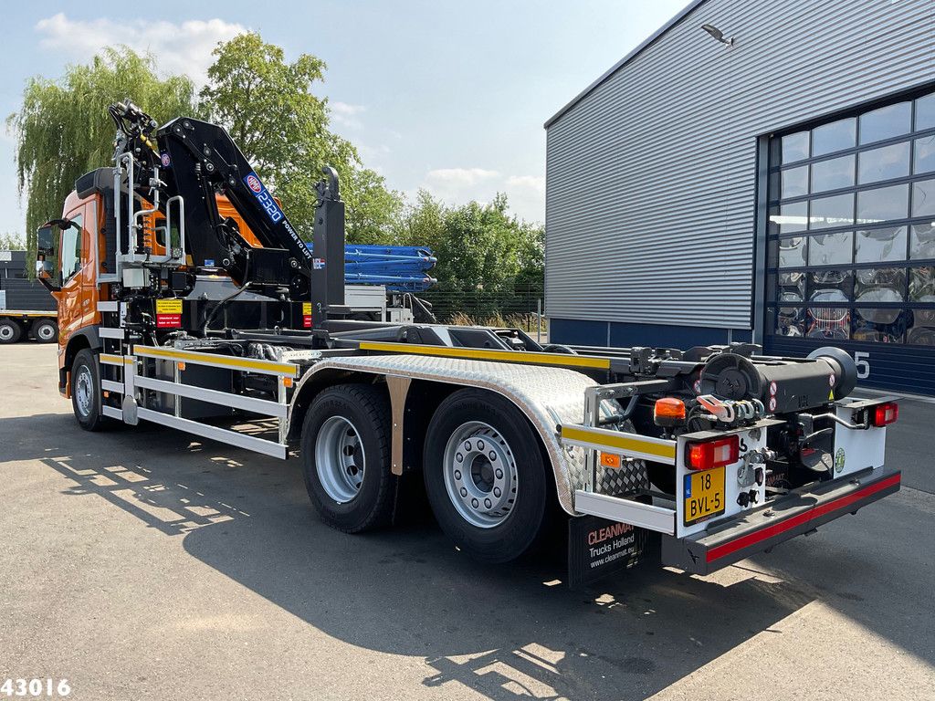Volvo FM 430 HMF 23 Tonmeter laadkraan Welvaarts laadkraan weegsysteem