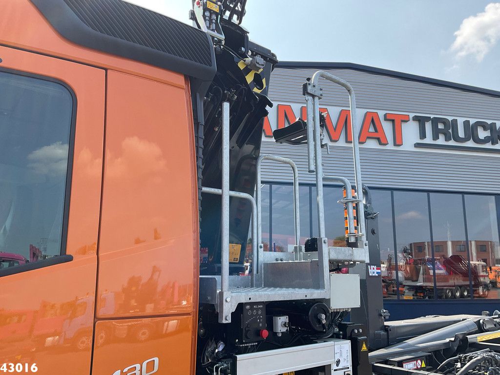 Volvo FM 430 HMF 23 Tonmeter laadkraan Welvaarts laadkraan weegsysteem