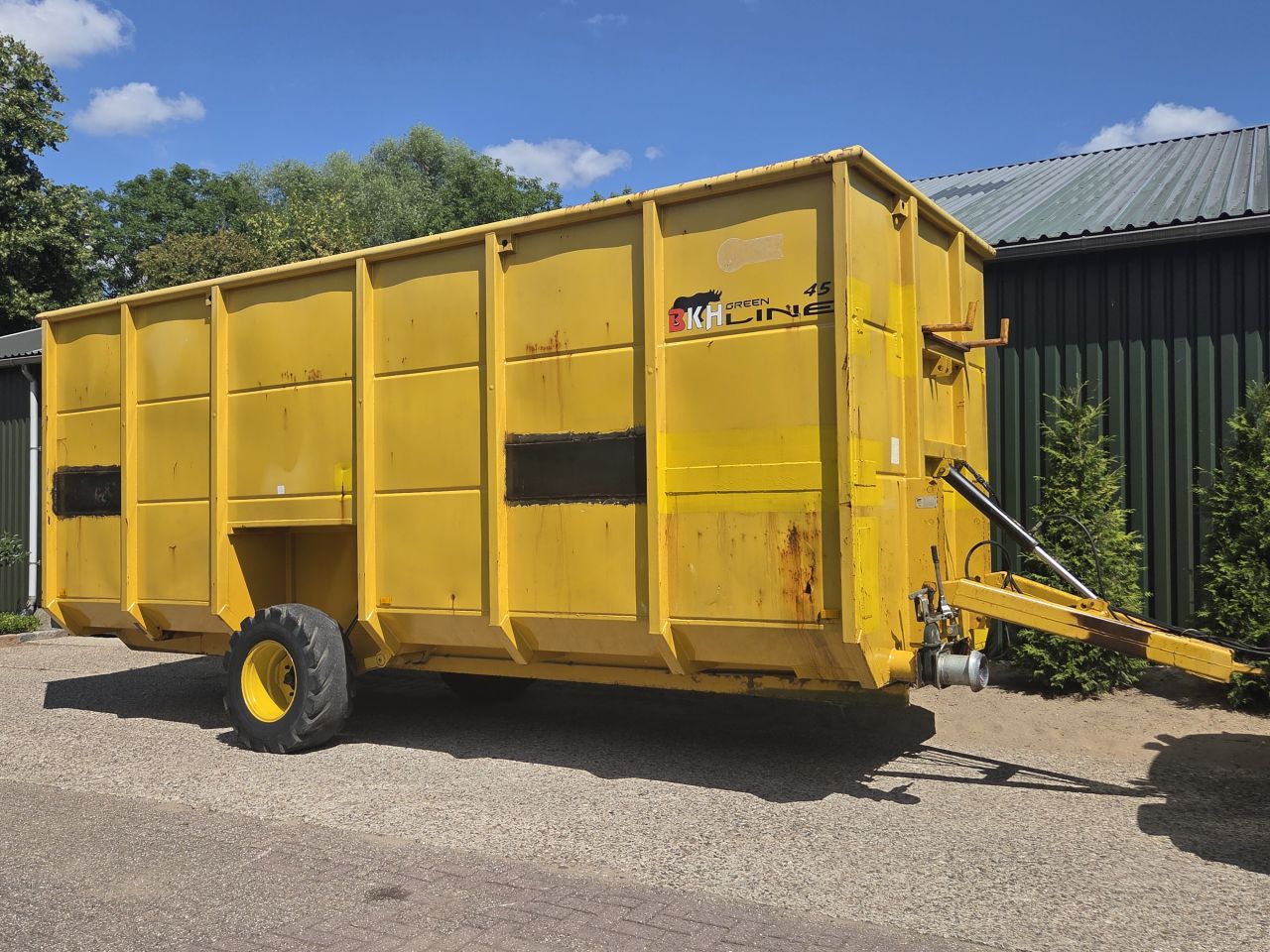 BKH GreenLine 45 mestcontainer Mestbak