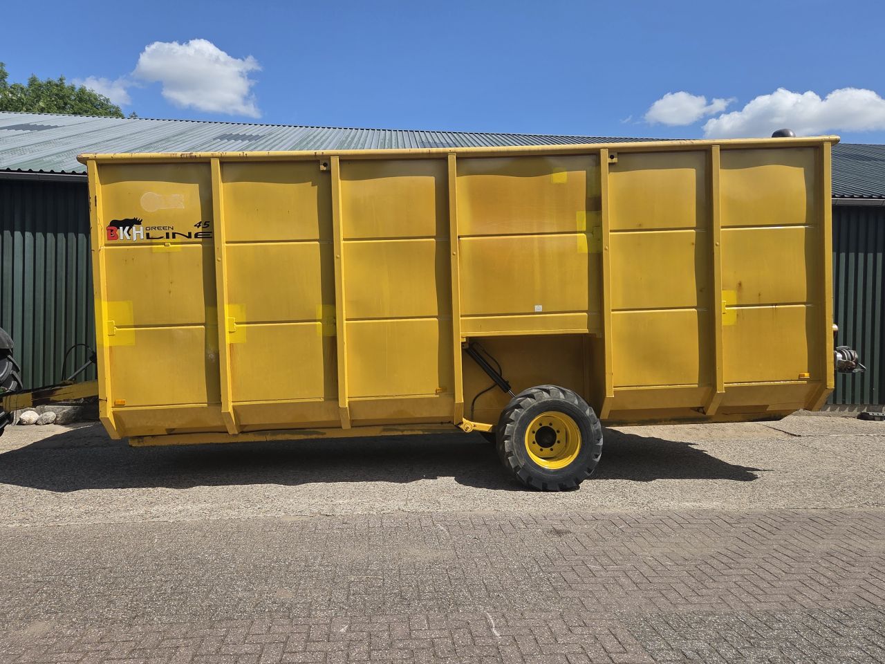 BKH GreenLine 45 mestcontainer Mestbak