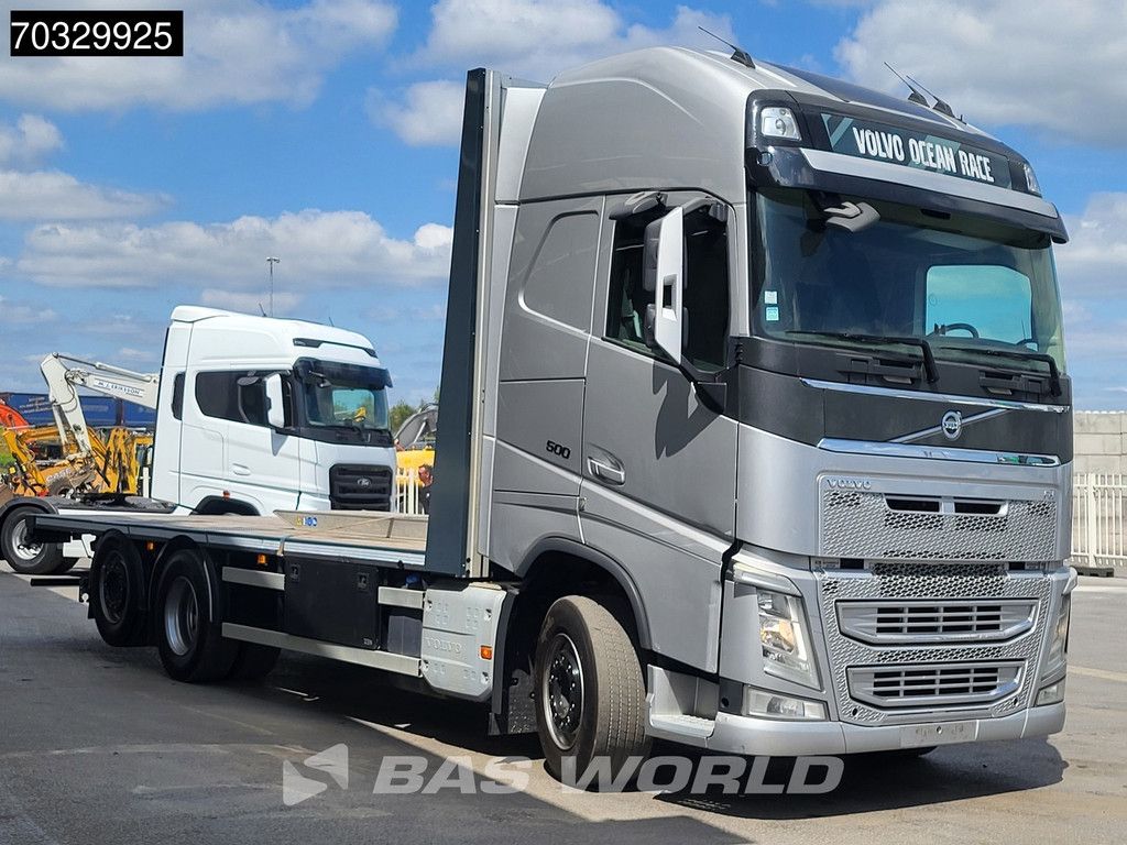 Volvo FH 500 6X2 735cm open load floor + ramps Lift+steering axle VEB+ I-Park cool Euro 6