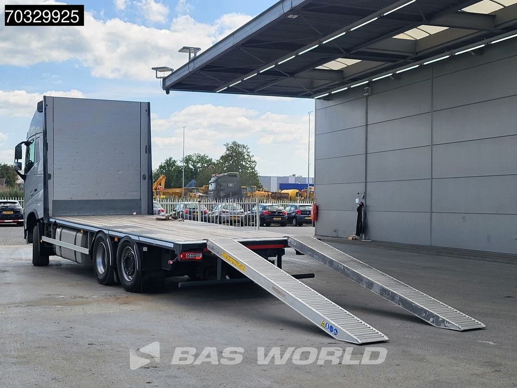 Volvo FH 500 6X2 735cm open load floor + ramps Lift+steering axle VEB+ I-Park cool Euro 6