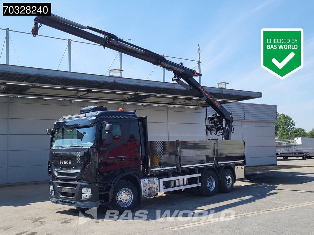 Iveco X-Way X-Way 570 6X2 Fassi F215 Crane Lift+Steering Axle Retarder Euro 6