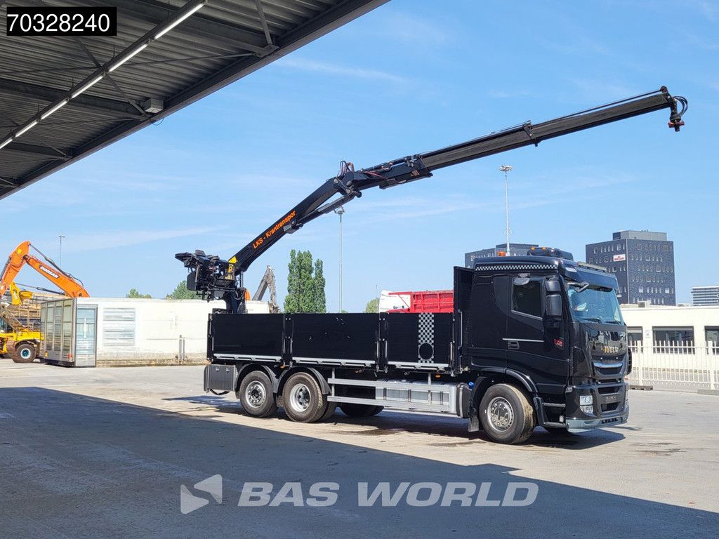 Iveco X-Way X-Way 570 6X2 Fassi F215 Crane Lift+Steering Axle Retarder Euro 6