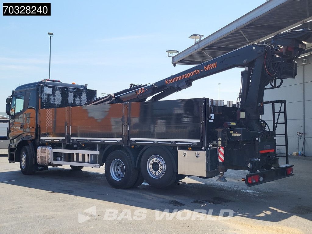 Iveco X-Way X-Way 570 6X2 Fassi F215 Crane Lift+Steering Axle Retarder Euro 6