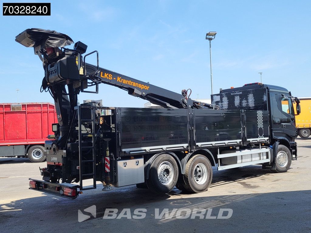 Iveco X-Way X-Way 570 6X2 Fassi F215 Crane Lift+Steering Axle Retarder Euro 6