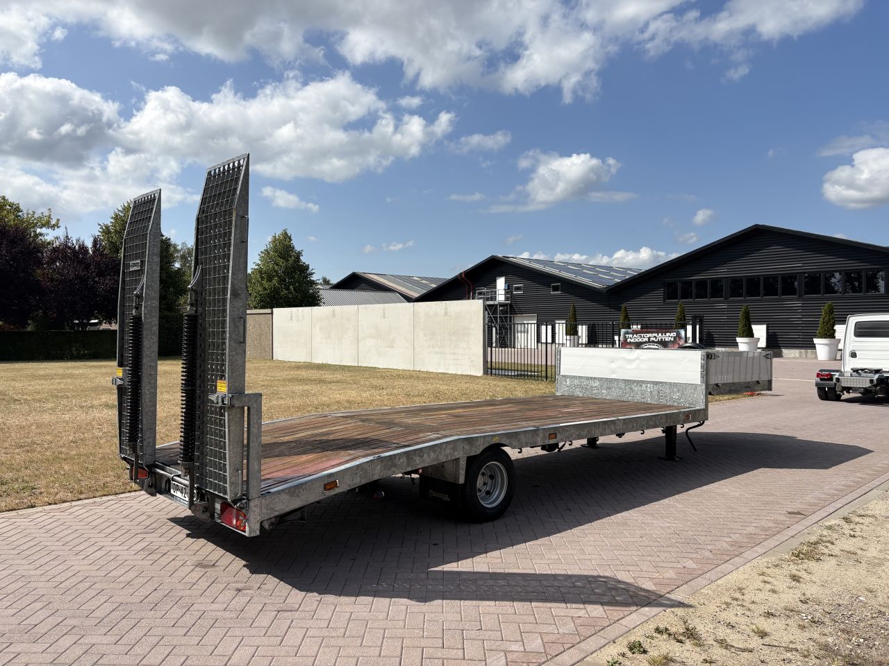 Be oplegger VELDHUIZEN semi dieplader 5 TON