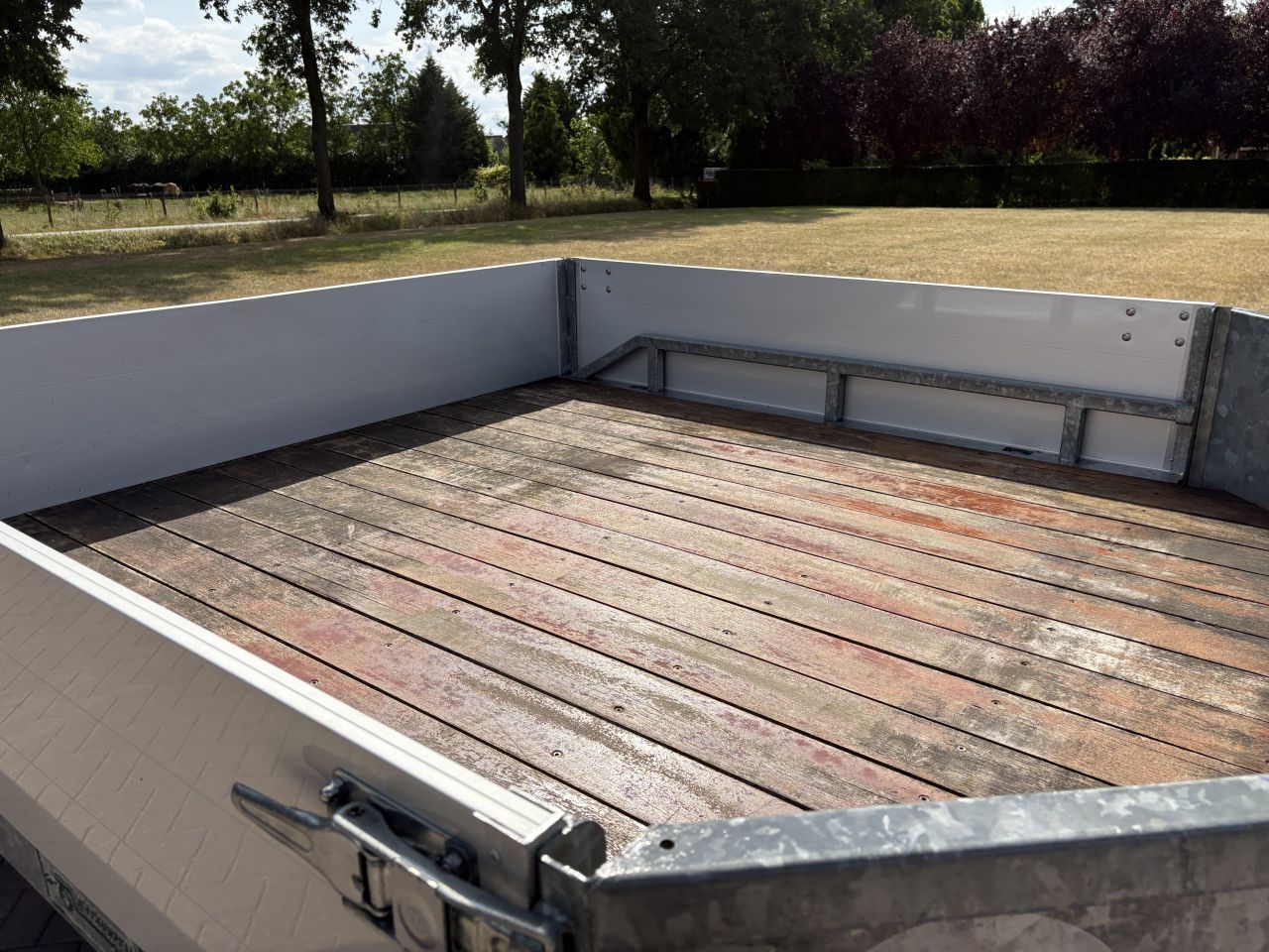 Be oplegger VELDHUIZEN semi dieplader 5 TON