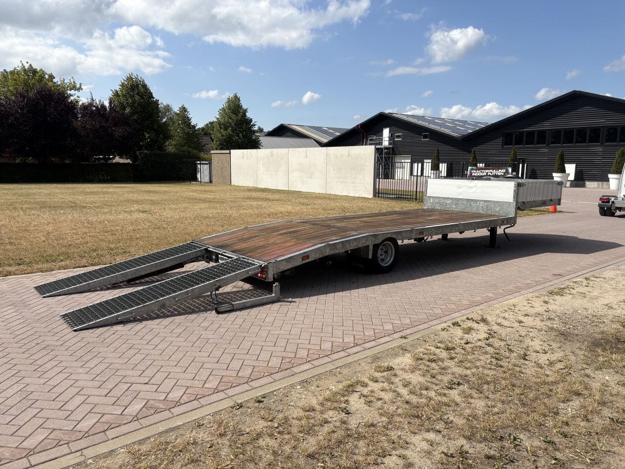 Be oplegger VELDHUIZEN semi dieplader 5 TON