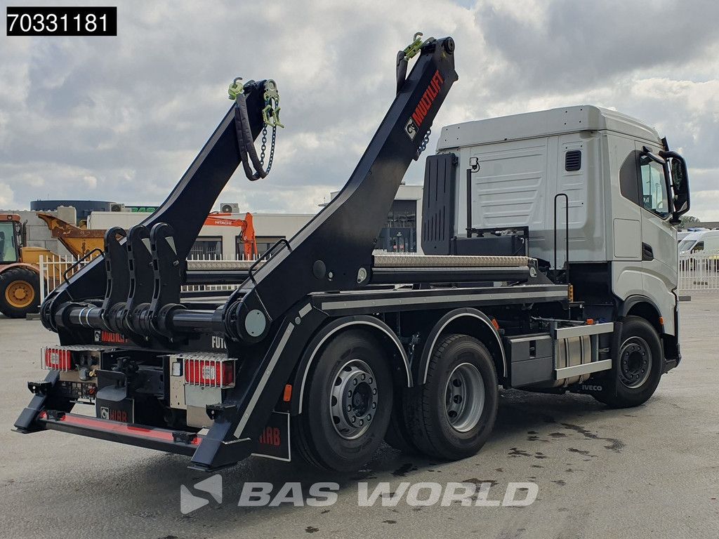 Iveco X-Way 530 6X2 NEW! Hiab FTR18 skiploader Automatic Euro 6