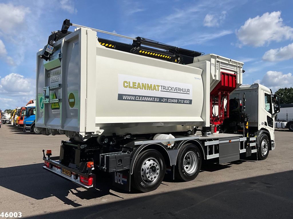DAF FAG XD 220 Hiab 23 Tonmeter laadkraan FULL ELECTRIC