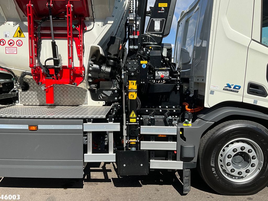 DAF FAG XD 220 Hiab 23 Tonmeter laadkraan FULL ELECTRIC