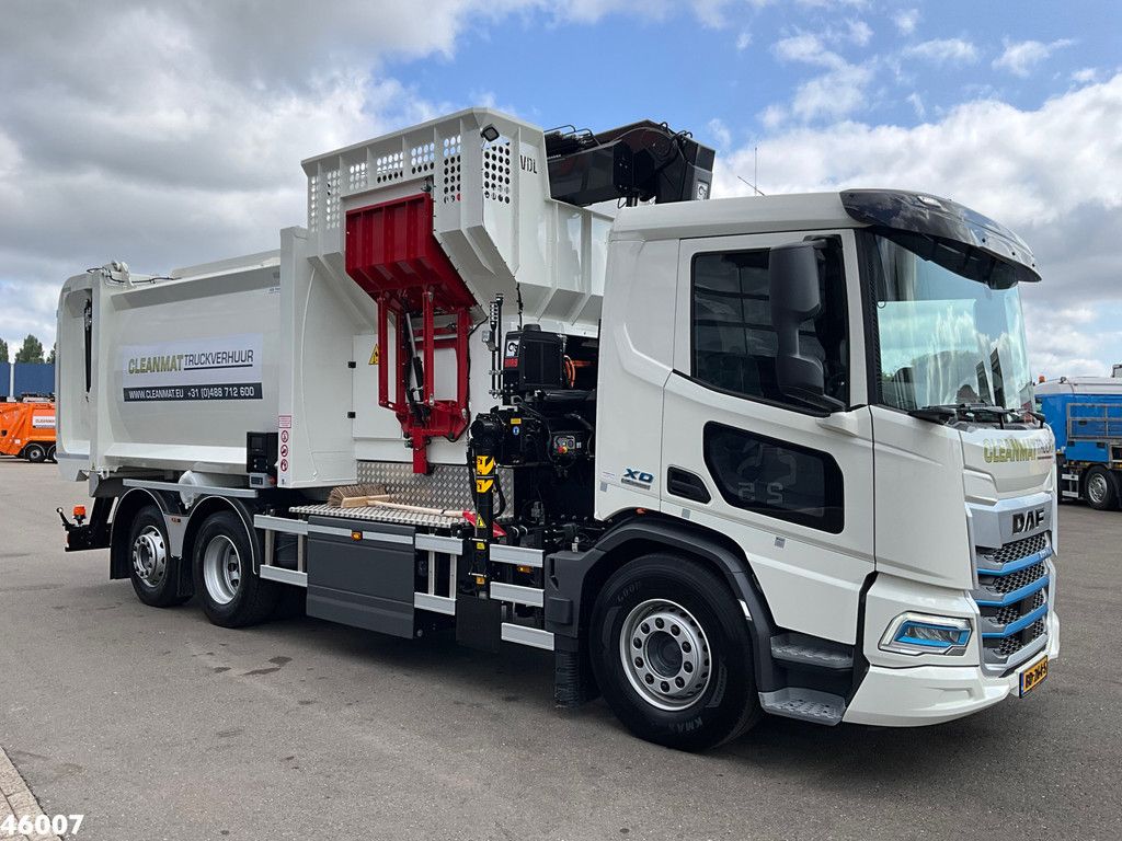 DAF FAG XD 220 Hiab 23 Tonmeter laadkraan FULL ELECTRIC