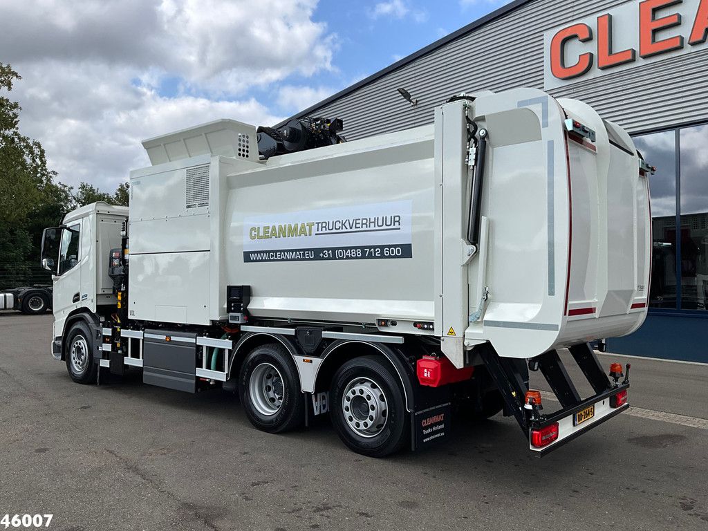 DAF FAG XD 220 Hiab 23 Tonmeter laadkraan FULL ELECTRIC