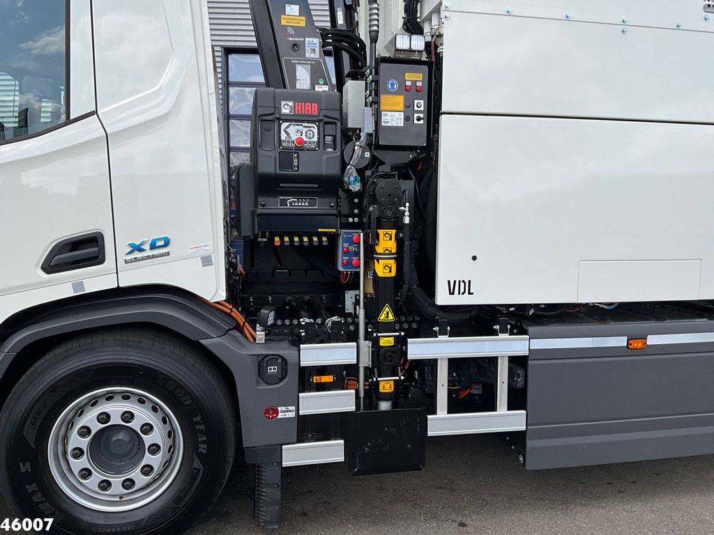 DAF FAG XD 220 Hiab 23 Tonmeter laadkraan FULL ELECTRIC