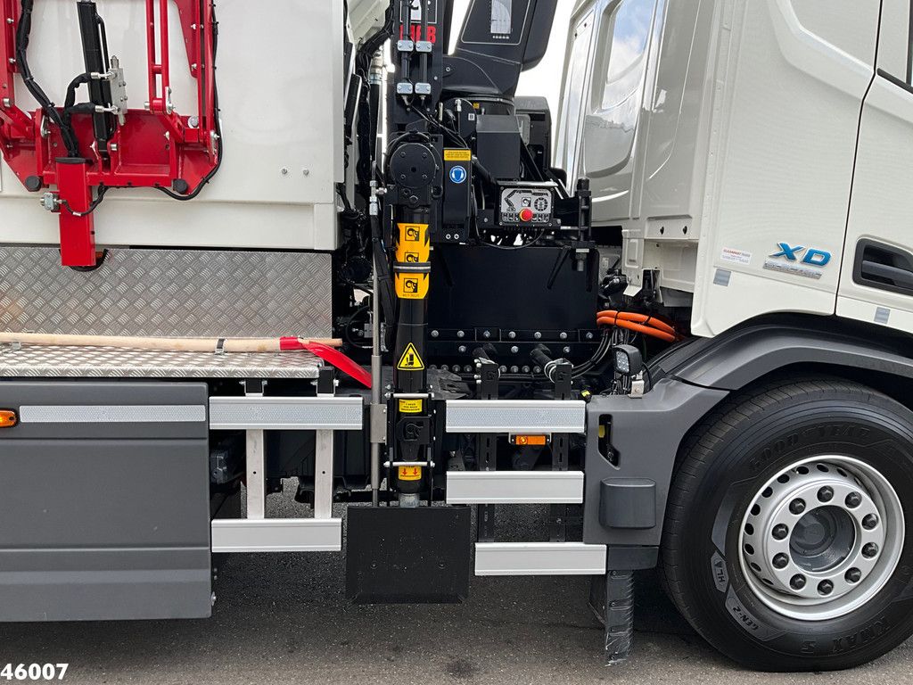 DAF FAG XD 220 Hiab 23 Tonmeter laadkraan FULL ELECTRIC