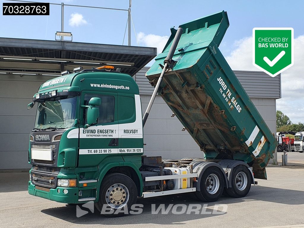 Scania R730 6X4 11m3 tipper Retarder Automatic Euro 5