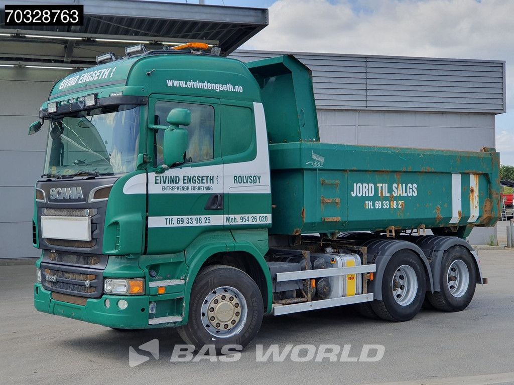 Scania R730 6X4 11m3 tipper Retarder Automatic Euro 5