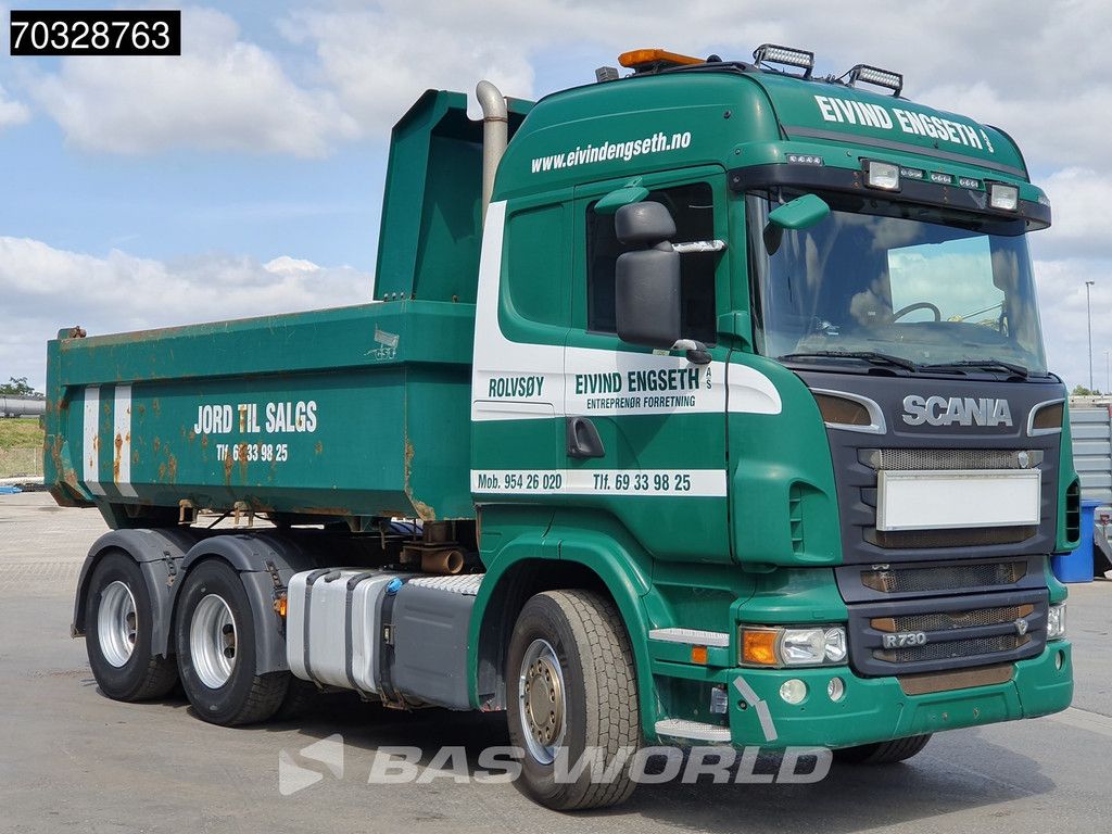 Scania R730 6X4 11m3 tipper Retarder Automatic Euro 5