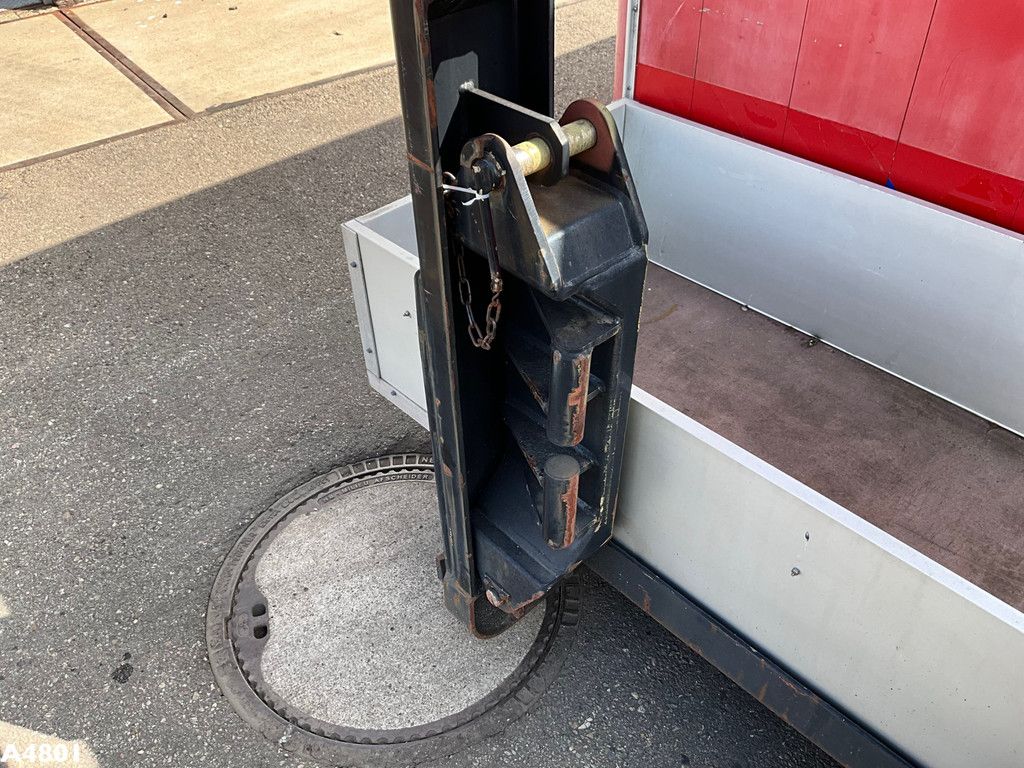 Gesloten 18m³ container met oprijrampen ex-brandweer!