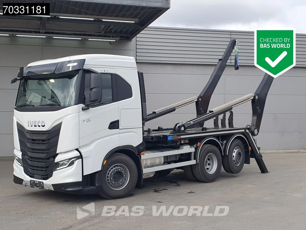 Iveco X-Way 530 6X2 NEW! Hiab FTR18 skiploader Automatic Euro 6