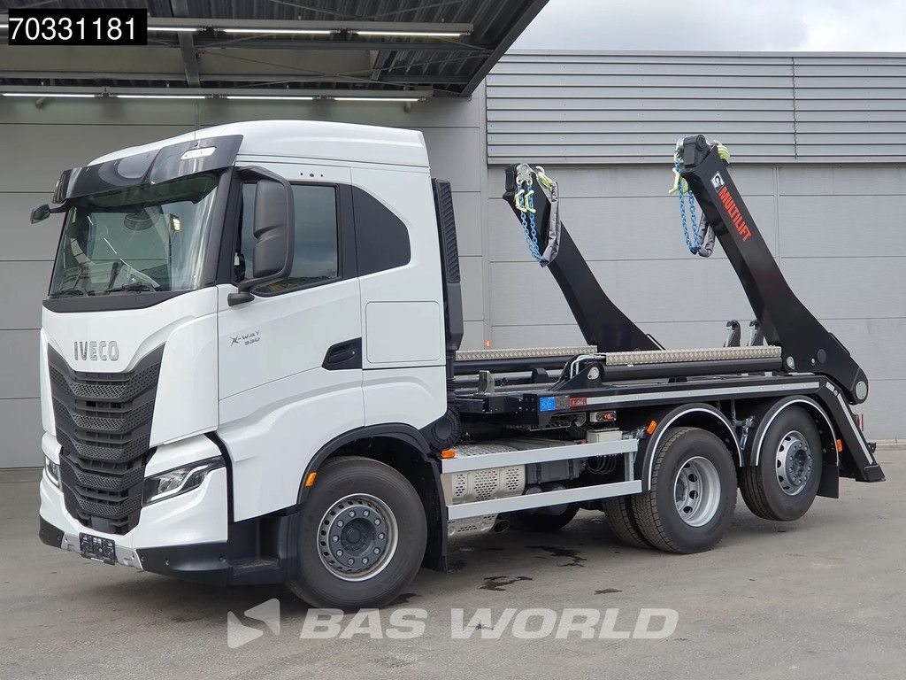 Iveco X-Way 530 6X2 NEW! Hiab FTR18 skiploader Automatic Euro 6