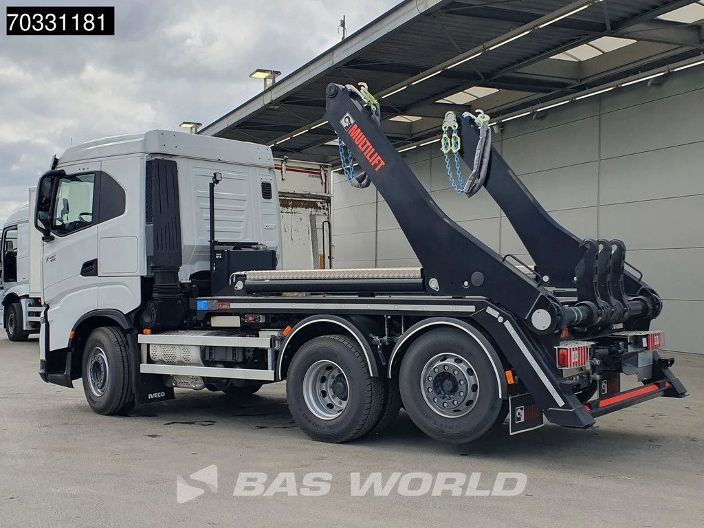 Iveco X-Way 530 6X2 NEW! Hiab FTR18 skiploader Automatic Euro 6