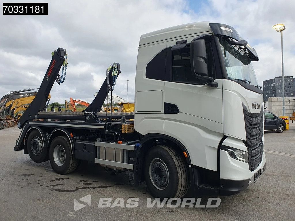 Iveco X-Way 530 6X2 NEW! Hiab FTR18 skiploader Automatic Euro 6