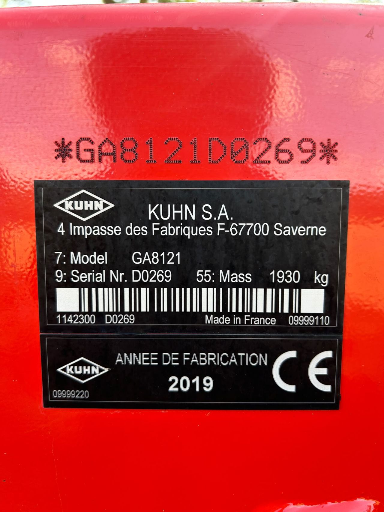 Kuhn GA 8121