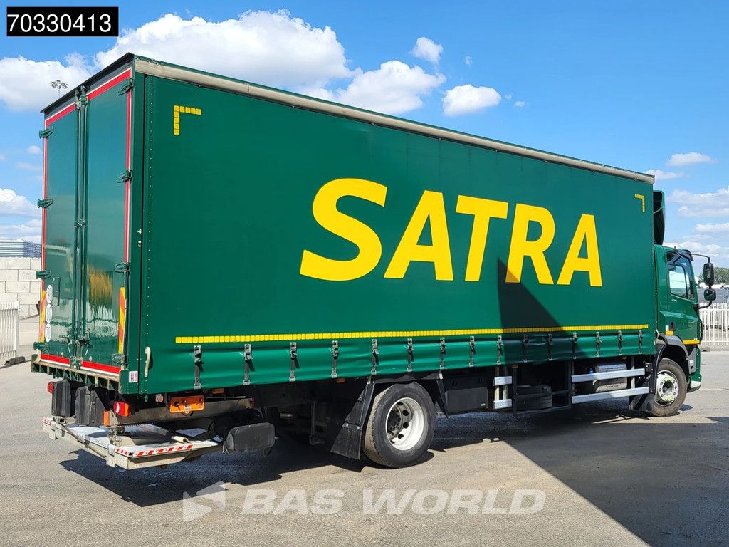 DAF CF 290 4X2 19tonner curtainsider 1500kg Ladebordwand Automatic ACC Euro 6