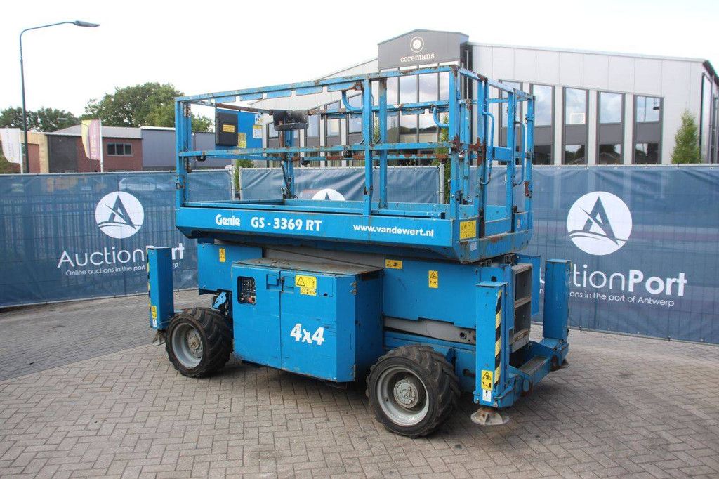 Scissor Lift Genie GS3369RT 4x4 Diesel 12m 2014