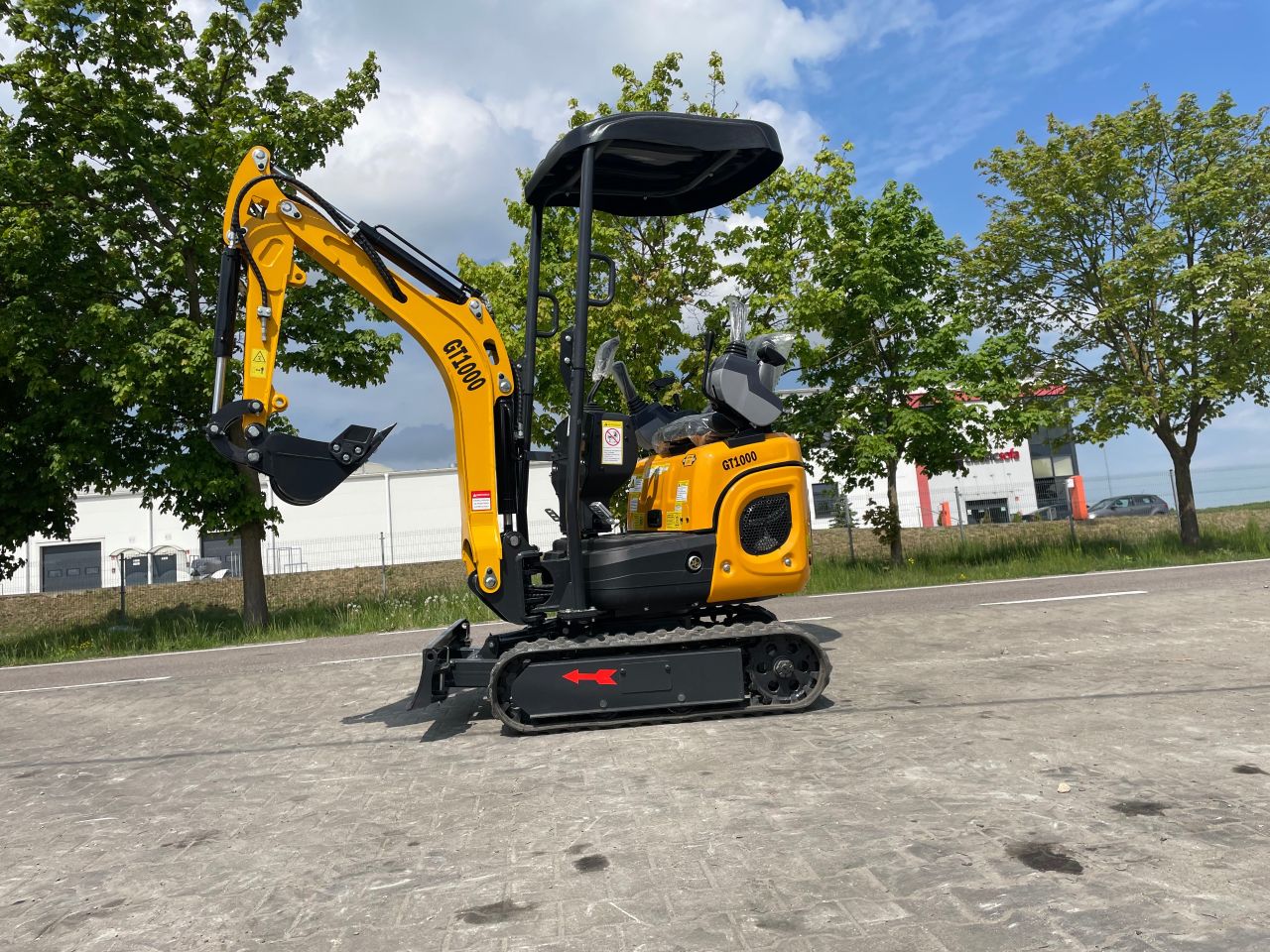 Graafmachines GT1000 Yanmar