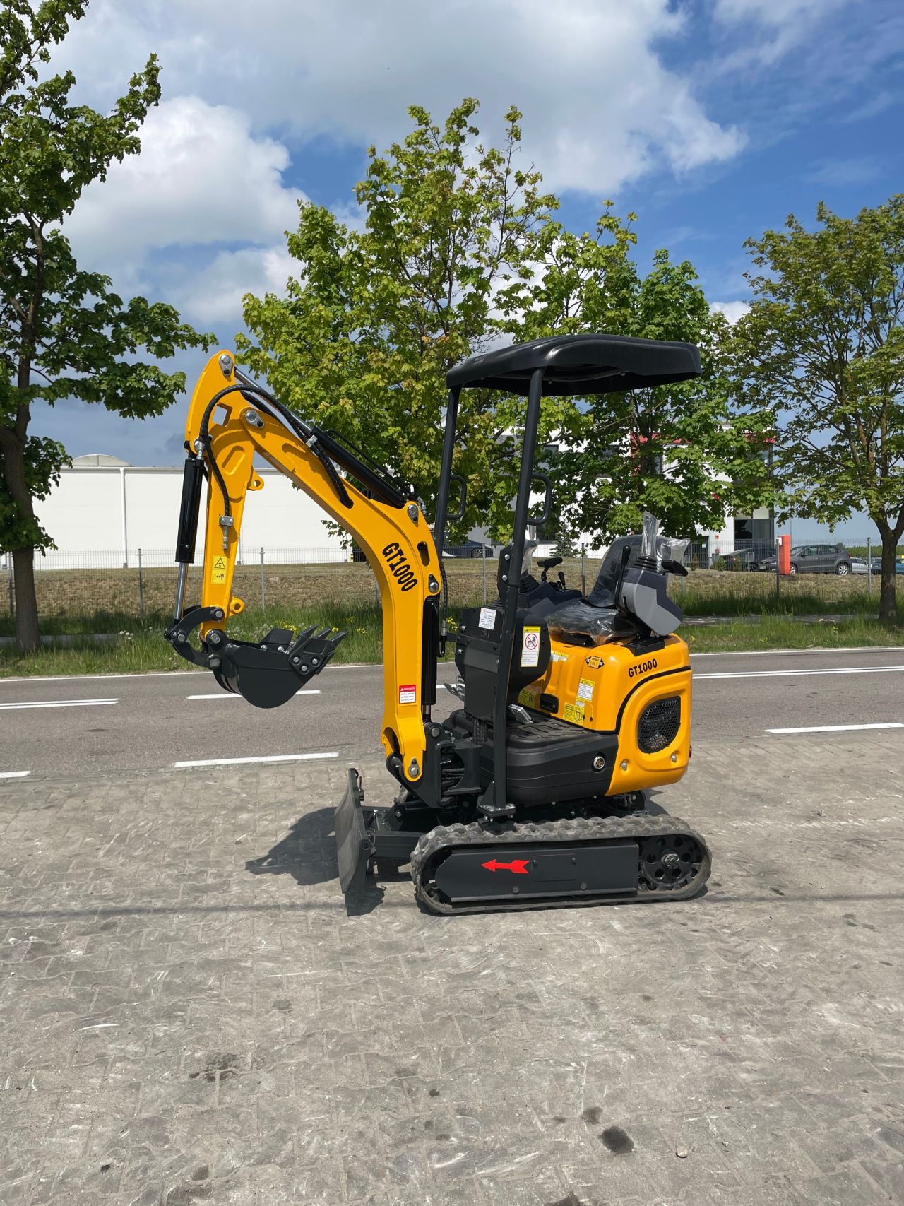Graafmachines GT1000 Yanmar