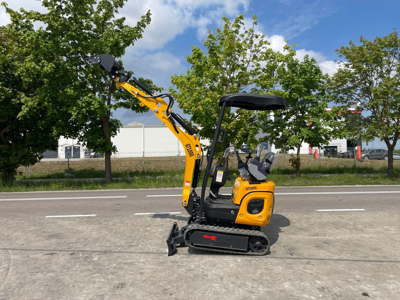 Graafmachines GT1000 Yanmar