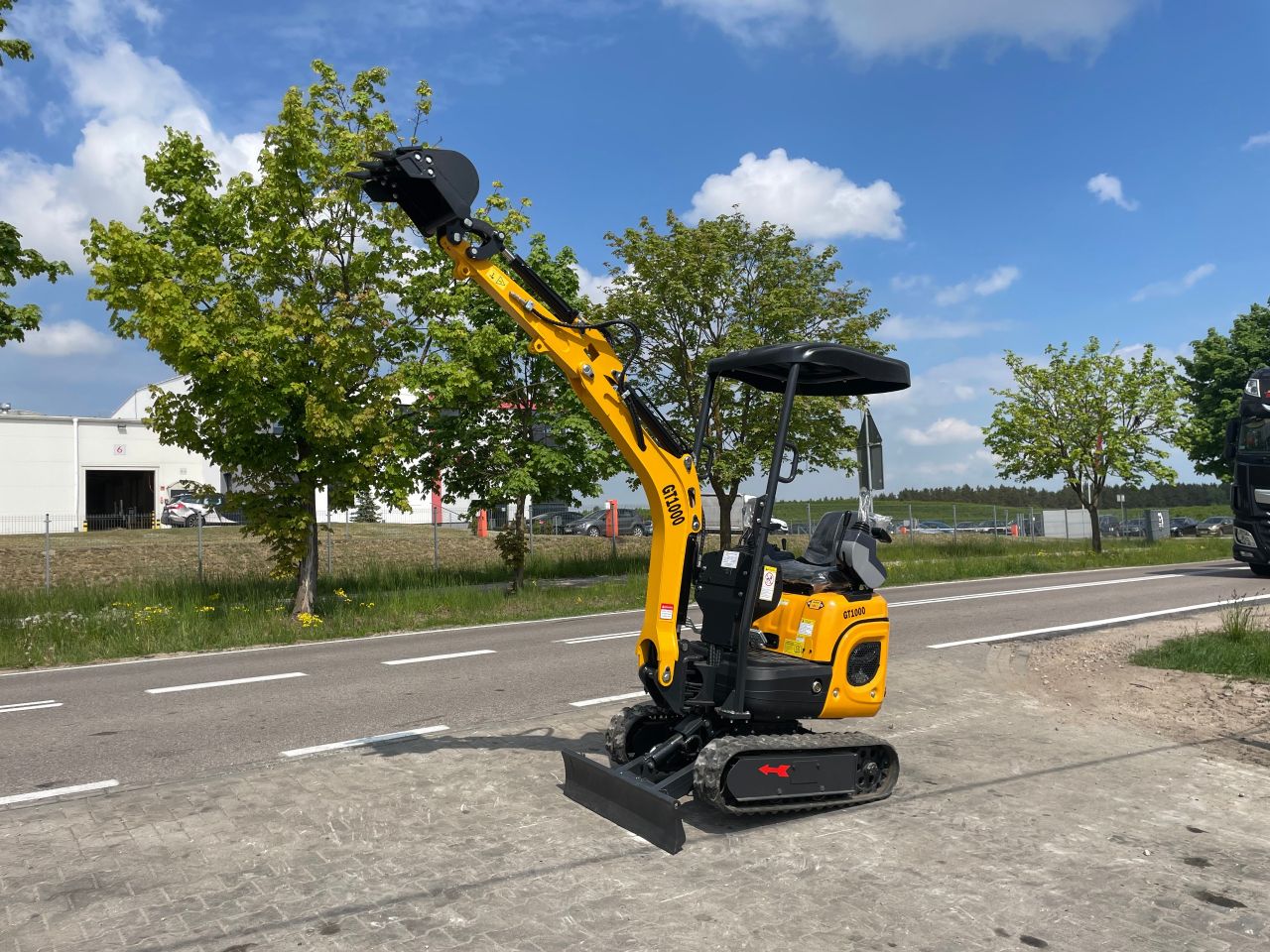 Graafmachines GT1000 Yanmar