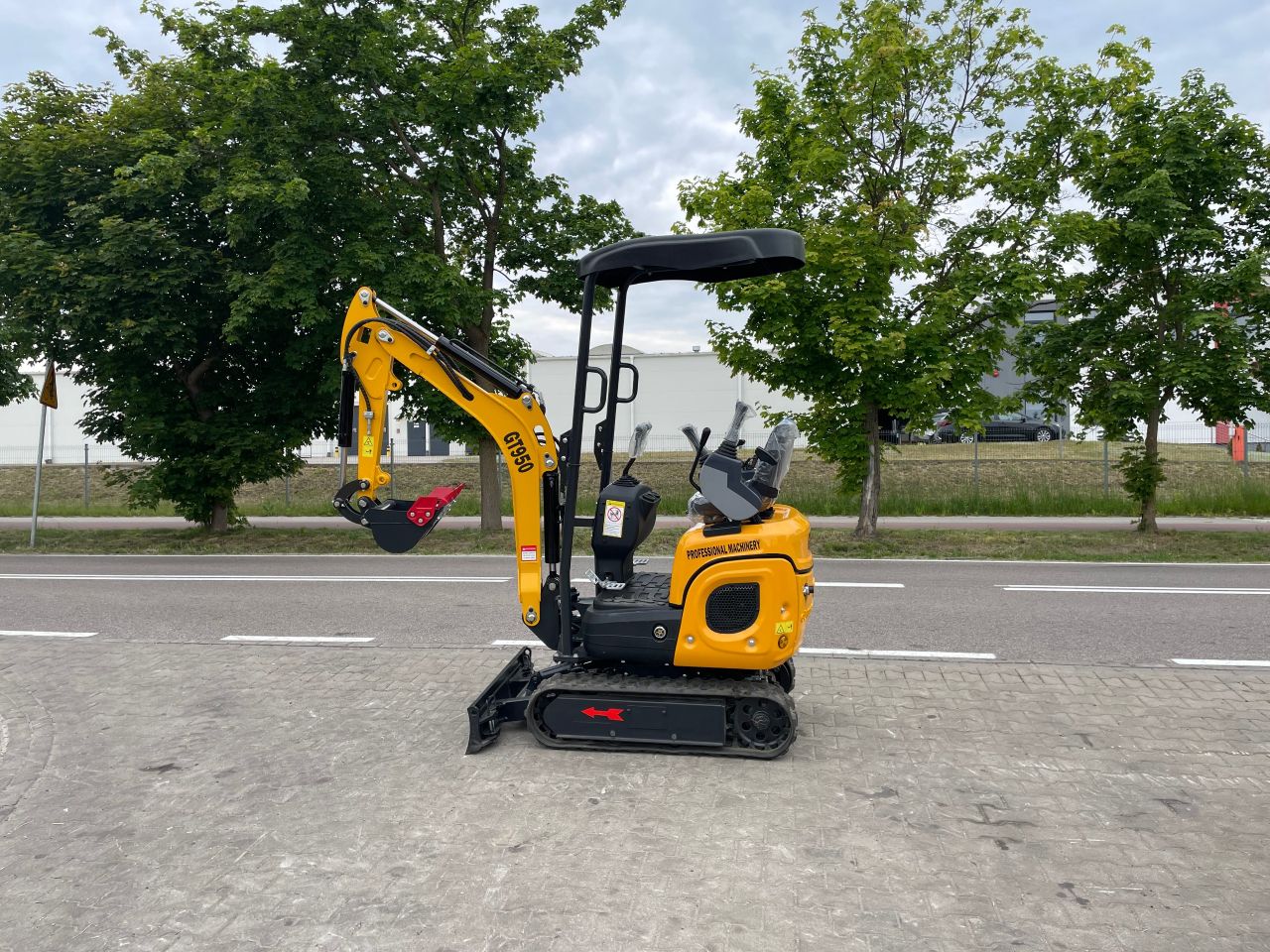 Professional GT950 rupsgraafmachine