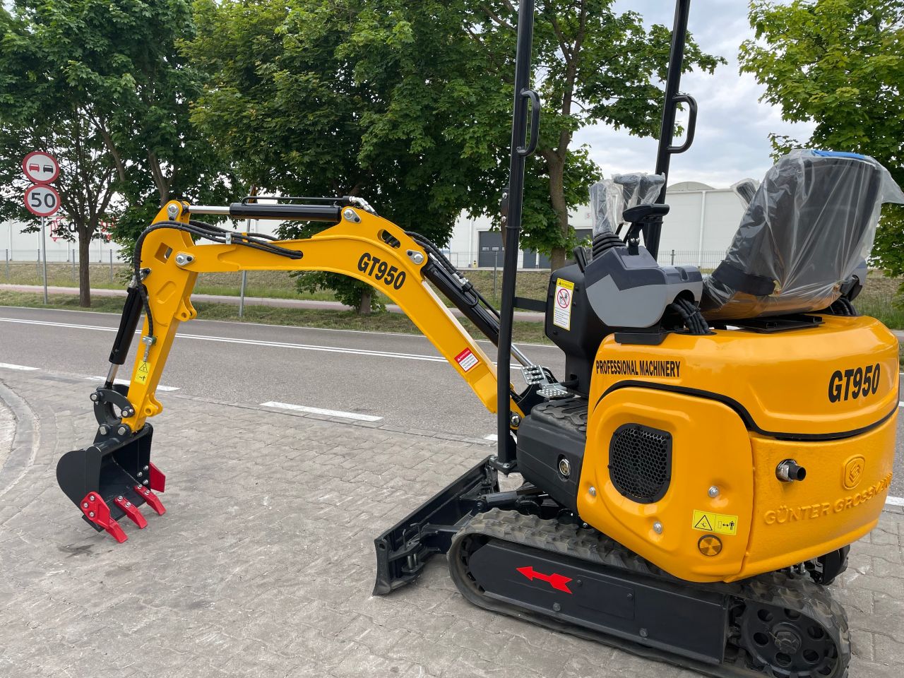 Professional GT950 rupsgraafmachine