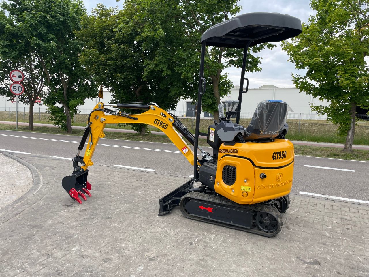 Professional GT950 rupsgraafmachine