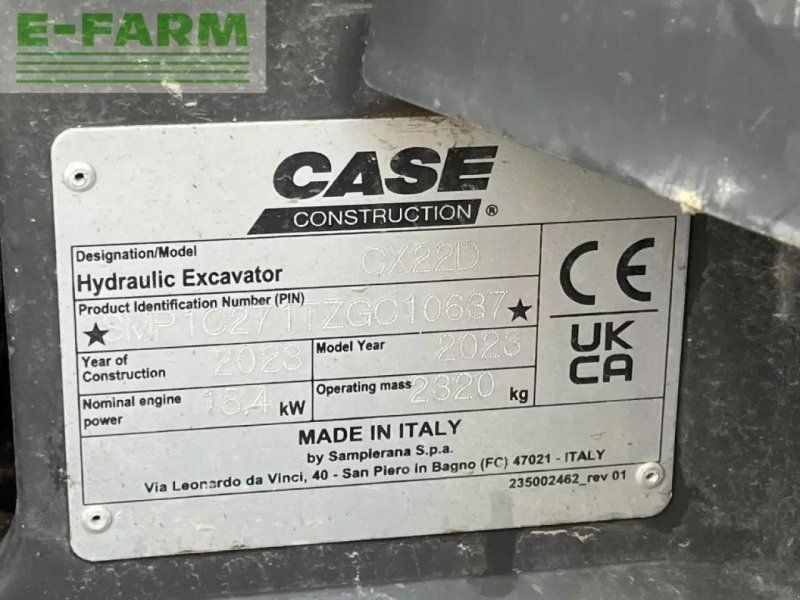 Case IH cx 22 d