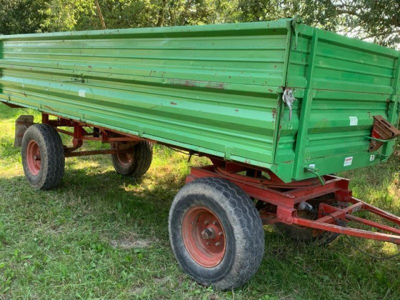 Hoffmann 2 Seitenkipper 8T Landw. Anhänger, Metallbordwände